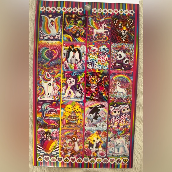 Brand New 4 Lisa Frank Sticker Books - Picture 5 of 7